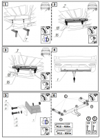 Фаркоп 9026-A Oris на Changan CS35 Plus 2023- без выреза в бампере. Тип шара: A. Нагрузки: 1500/75 кг, масса фаркопа 19,10 кг (без электрики в комплекте) от магазина ФаркопРос